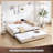 Beige Velvet Upholstered Daybed with Trundle - Modern Diamond Grid Design, Space-Saving Corner Sofa Bed for Bedroom or Guest Room-1638928796
