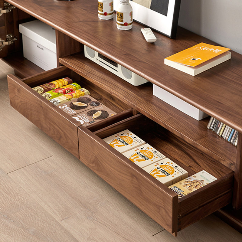 TV Stand with Open Storage