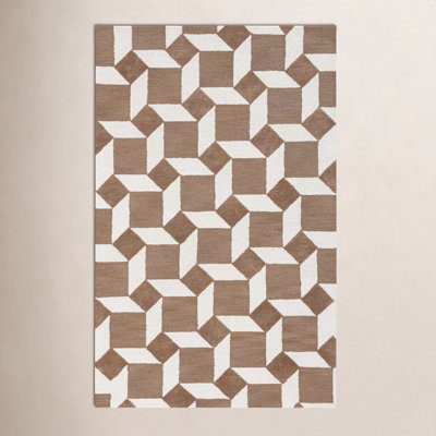 Woodcliff Hand-Tufted Geometric Rug