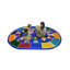 Tapis abstrait bleu-1920698311