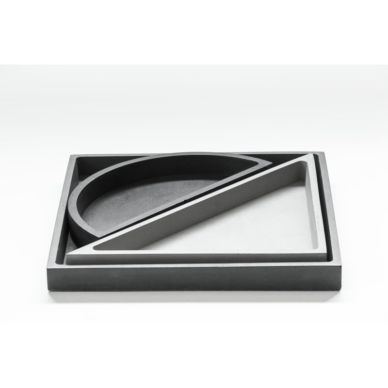 Ensemble de plateau de coiffeuse 3 pièces
