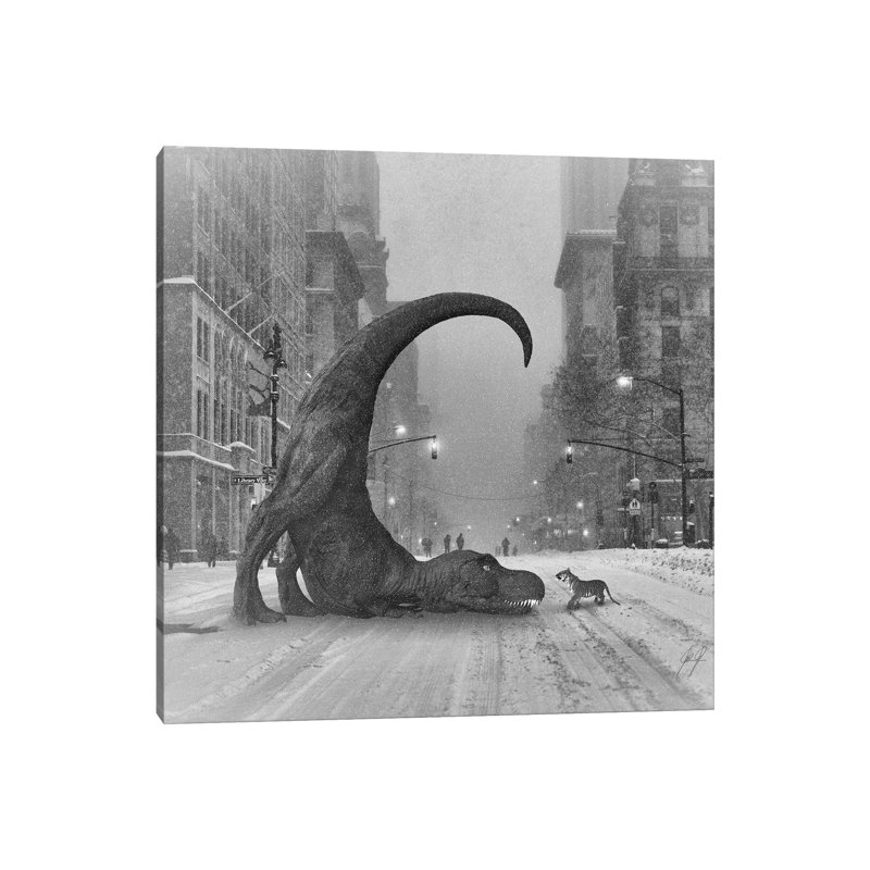 Wanna Play by Kathrin Federer - Wrapped Canvas Print, 66.04 cm H x 66.04 cm W x 1.91 cm D