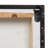 Javin Wood Framed Canvas Wall Decor with Birds on Dog