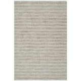 Tapis d'intérieur moderne gris Calvin Klein CK079 Notes 5 pi 3 po x 7 pi 3 po