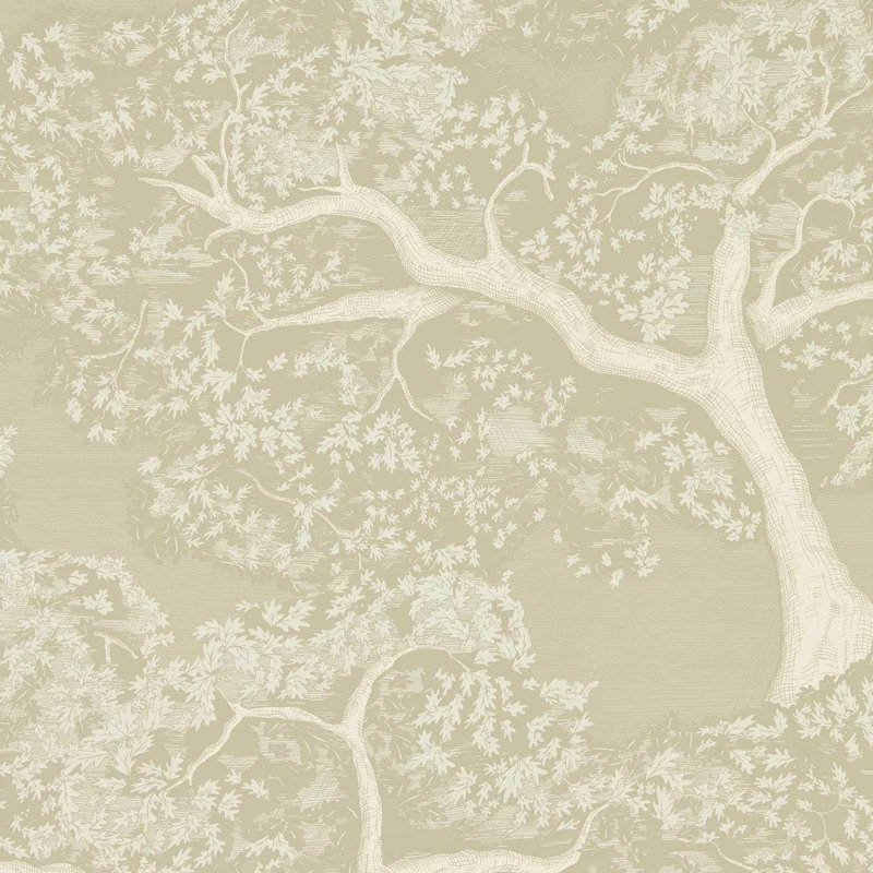 Eternal Oak Wallpaper, Incense/Pearl