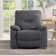 Primiana 38.2" Wide Modern and Overstuffed Soft Chenille Swivel And Rocker Manual Standard Recliner