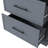 2 83.7Inch High Kitchen Pantry, Gray, Faux Marble Countertop, Cupboard With 5 Drawers And Adjustable Shelf For Functional Use Freestanding Cabinet, Surface, Storage Modern-632774384