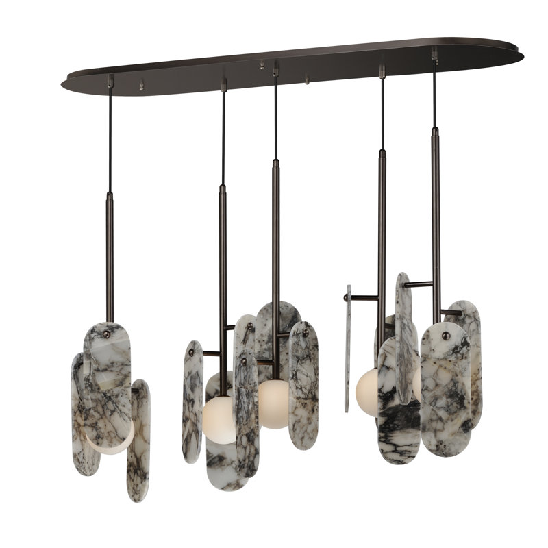 Megalith 5 - Light Pendant, Brushed Bronze
