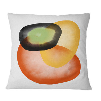 Coussin décoratif coloré Colorful Minimal Shapes