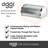 OGGI Neat Bread Box with Frosted Lid
