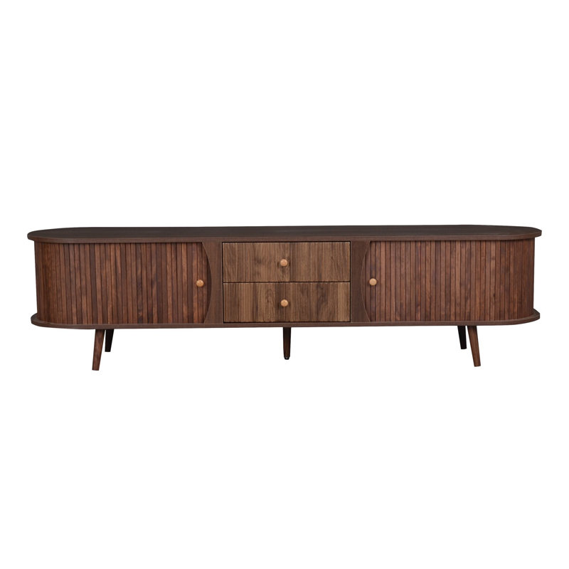 Meuble télé 70 po Mid-Century Modern