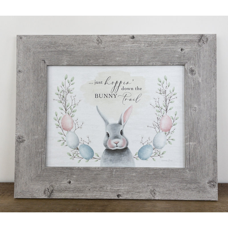 Just Hoppin Down The Bunny Trail, art de Pâques