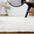 Estien Flat Weave Wool/Cotton Solid Color Rug in Ivory-1601946618