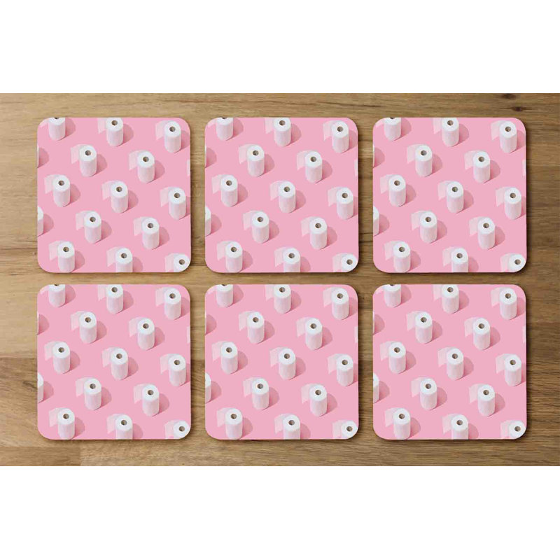 Tinkham Square 6 Piece Coaster Set