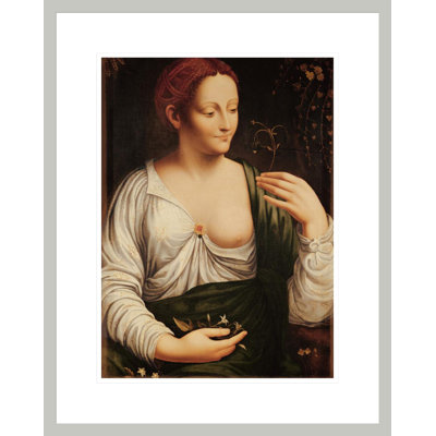 Columbine by Leonardo da Vinci -Framed Giclee Print
