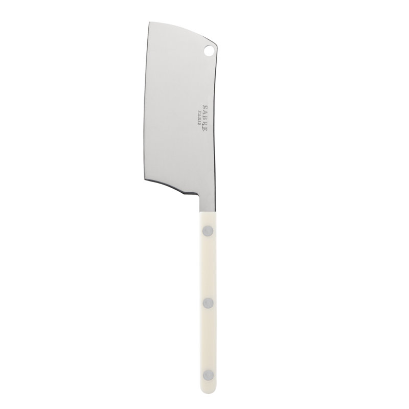 Bistrot Solid Cheese Knife, Ivory