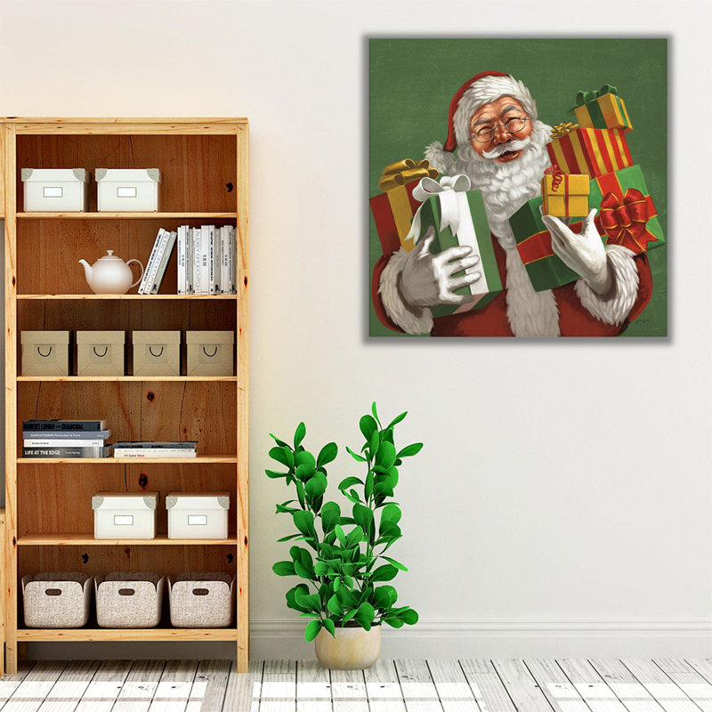 Holiday Holiday IV - reproduction d'art sur toile, H 12 po x l 12 po