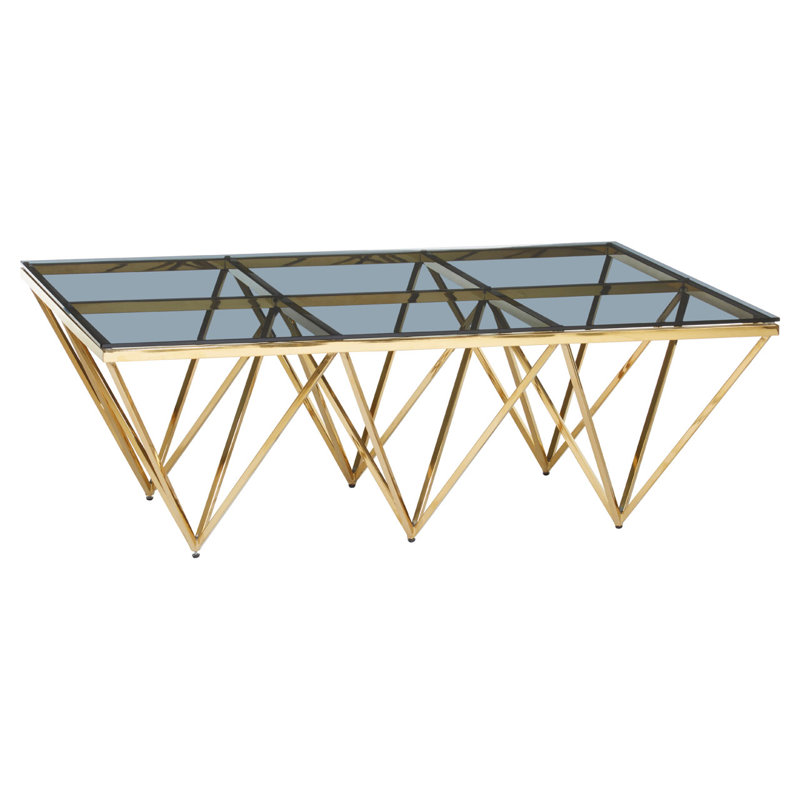 Redd 120cm Glass Top Console Table