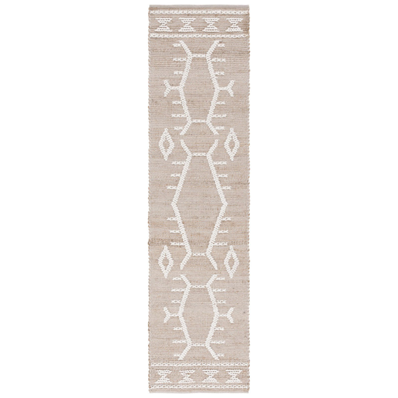 Southwestern Natural Fiber Area Rug, Runner 2'3" x 9'