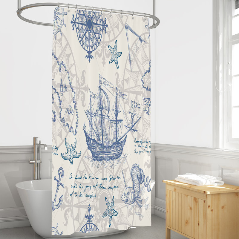 Rideau de douche simple, 72 po x 70 po