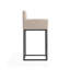 Tabouret de comptoir en métal