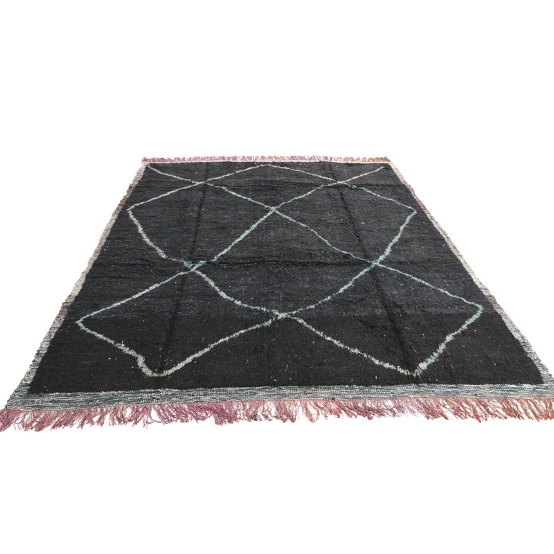 Tapis noir Orpheus