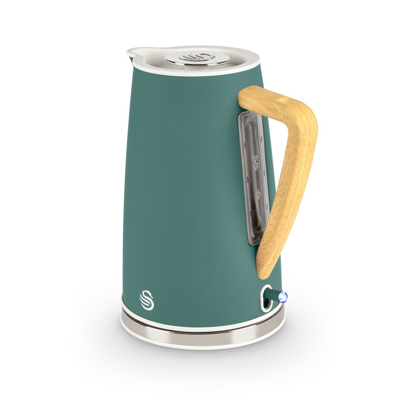 Swan SK14610 Nordic Cordless Jug Kettle with Fast Boil Technology, Overheat Protection, Soft Touch Handle, 1.7L, 3KW