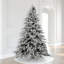 Sapin de Noël blanc givré-2030673565
