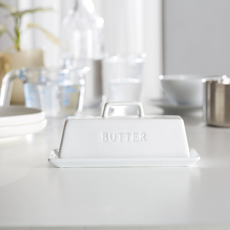 Kook Serving Dish, White