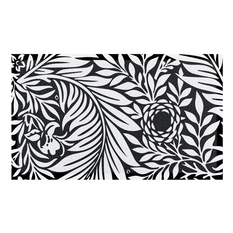 Non-Slip Abstract Doormat