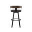 Tabouret de bar et de comptoir pivotant avec dossier en bois Drees-499897012-499896970-500473609