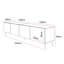 Unfinished TV Stand for TVs up to 58"-115691664