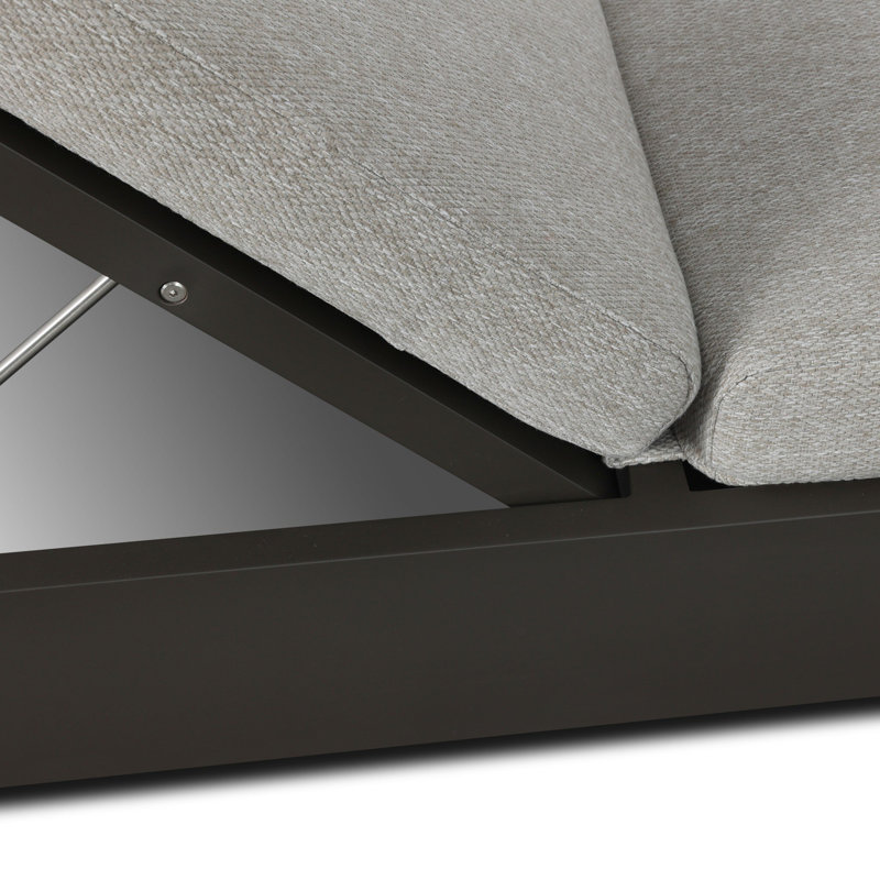 Katari Outdoor Chaise Lounge, Concha Fog