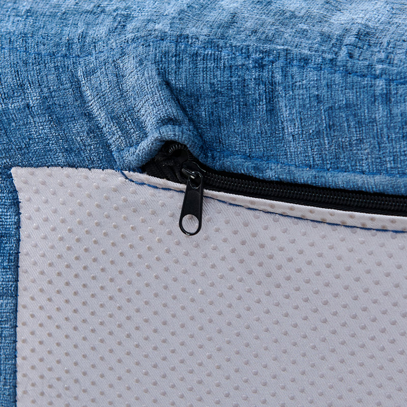Canapés modulaires, Chenille - bleu