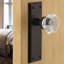 New York Plate with Waldorf Door Knob-1556084688