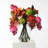 21 " Faux Orchid in Glass Vase