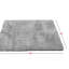 Tapis pour salle de bain rectangulaire en polyester antidérapant Ciarra-1177087584-1177087587