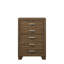 Commode 5 tiroirs Oak