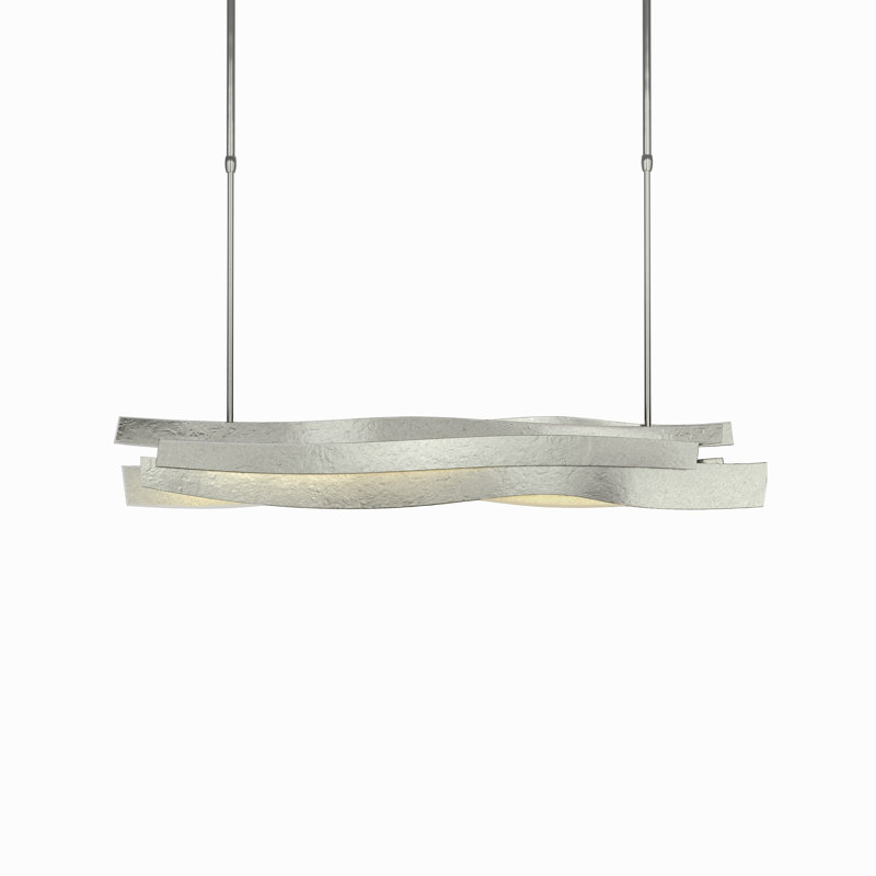 Landscape 1 - Light LED Kitchen Island Pendant, White