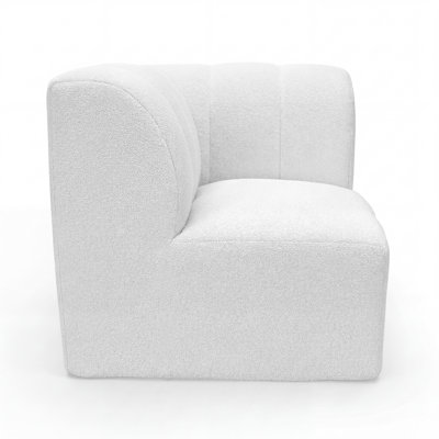 Fauteuil de coin intérieur / extérieur Praia Sunbrella® Bouclé