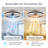 20" Ceiling Fans with Lights and Remote, Low Profile Ceiling Fan, 3000-6000K Dimmable Modern Flush Mount LED Fan Light, 6 Wind Speeds-984644079