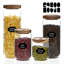 Ensemble de 4 pots en verre