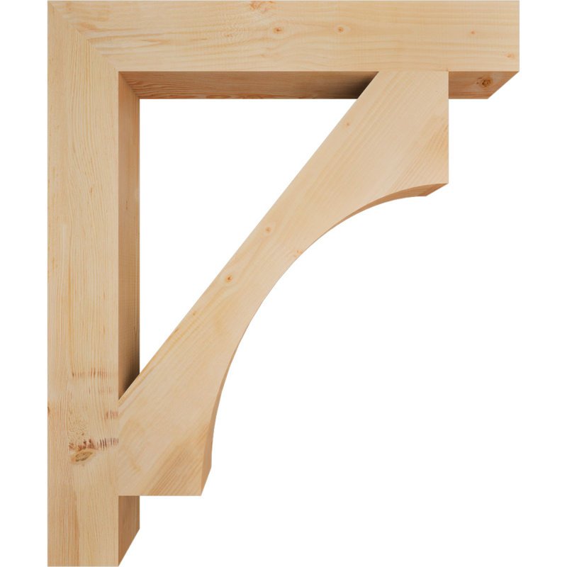 H 5,5 po x P 5,5 po, H 48 po x l 5,5 po x P 40 po, Sapin de Douglas