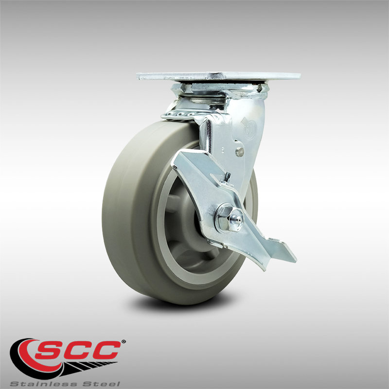 Thermoplastic Rubber Caster