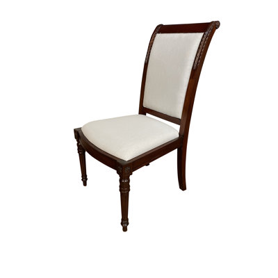 Chaise d'appoint en tissu mousseline Newport 