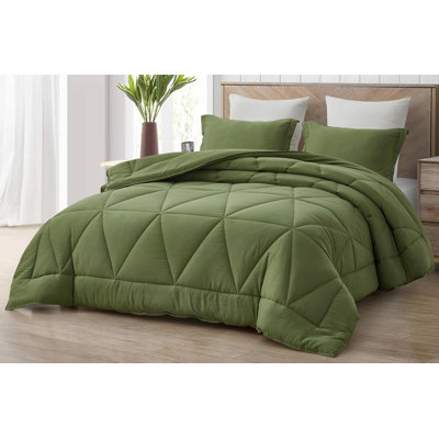 Washed Microfiber Bedding Polyester Comforter