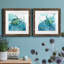 «Island Swim I», ensemble de 2 peintures-1466880179-1466880171-1406640991