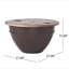 Table basse en bois et fer