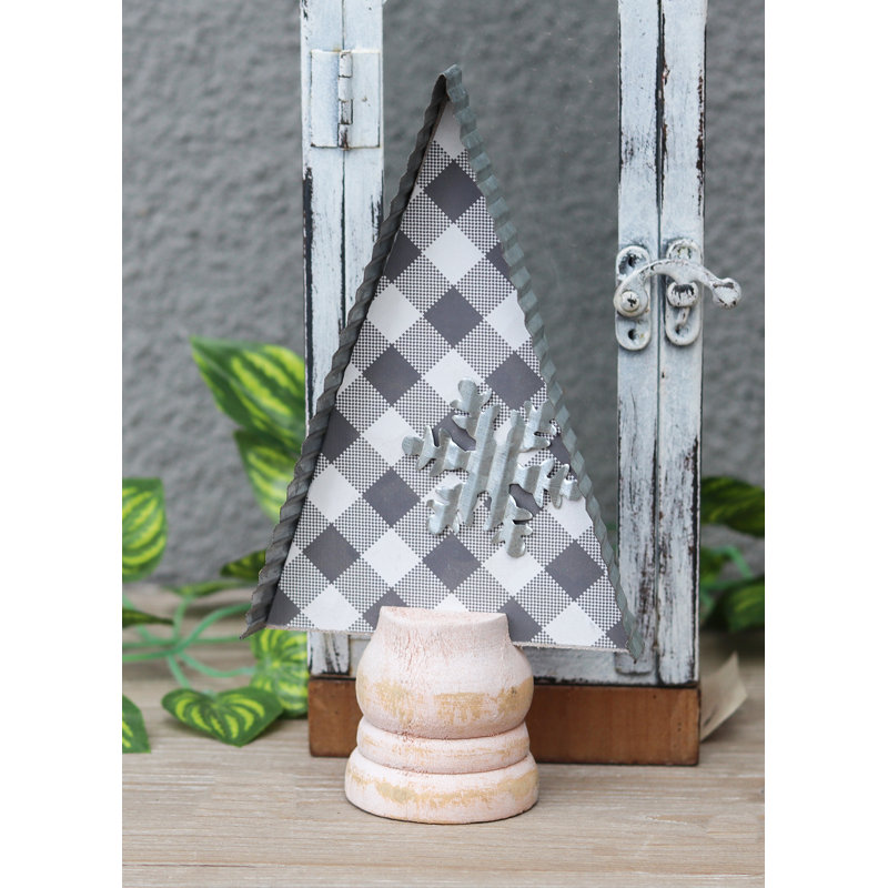 Mini décor de table en forme d'arbre, Noir
