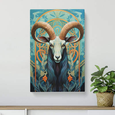 Goat - Wrapped Canvas